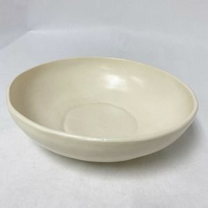 Early Canvas Home Morandi Collection Prototype Stoneware Serving Bowl Sample